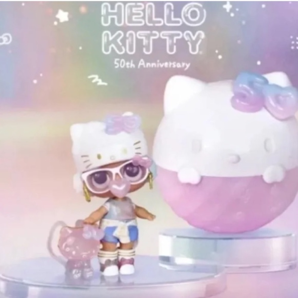 🎀🌟 LOL Surprise X Hello Kitty Limited Edition Doll 50th Anniversary NEW